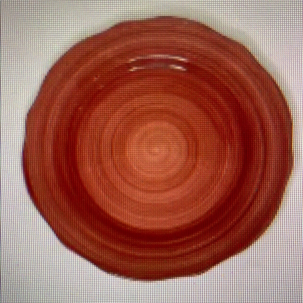 Elegant Red Dinner Plate